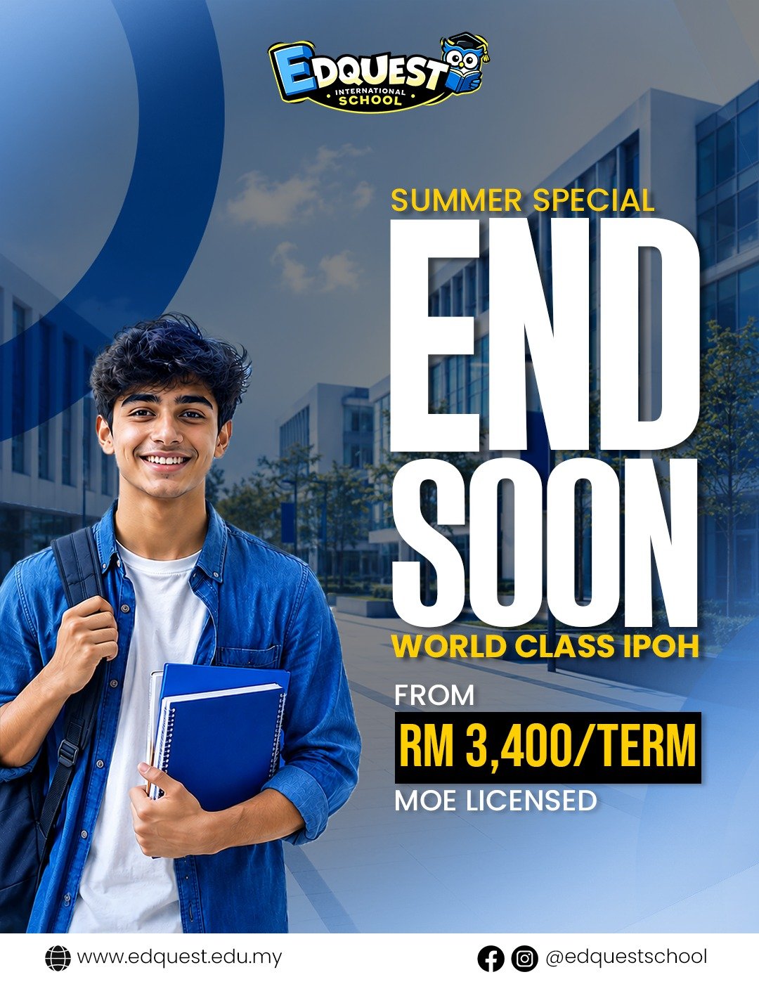 Edquest International School Feed Ad