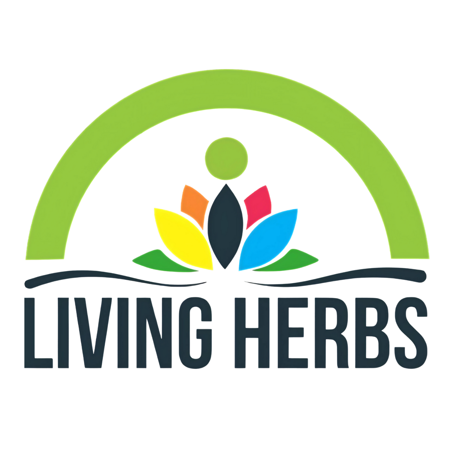 Living Herbs Logo Design